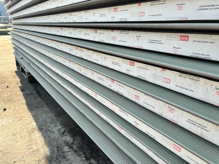 700 m² SAB-profiel gevel sandwichpanelen 80 mm dik (975 cm), Doe-het-zelf en Verbouw, Isolatie en Afdichting, Gebruikt, Vloerisolatie