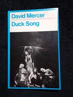 David Mercer, Duck Song, Boeken, Kunst en Cultuur | Dans en Theater, Ophalen of Verzenden, Zo goed als nieuw