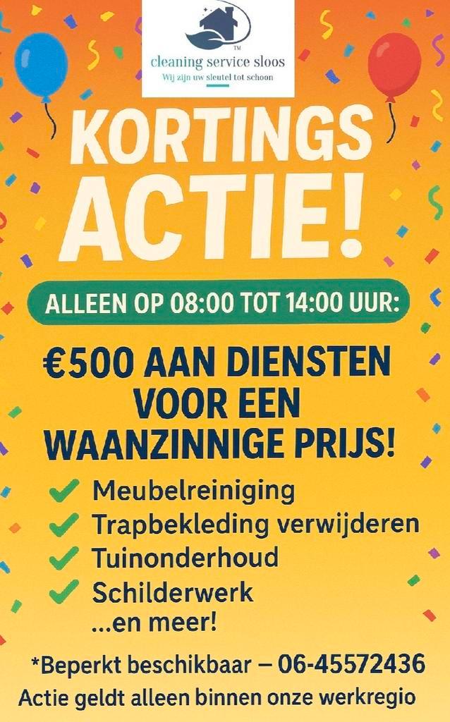 KORTINGSACTIE!, Tickets en Kaartjes, Evenementen en Festivals, Eén persoon