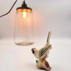 Kesbekelamp met vogeltje  Hanglamp of staande lamp met vogel, Huis en Inrichting, Lampen | Hanglampen, Minder dan 50 cm, Nieuw