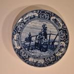 Gelimiteerd Delfts blauw wandbord Spakenburg, Ophalen