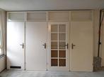 4 complete binnendeuren met metalen kozijn, Doe-het-zelf en Verbouw, Deuren en Horren, Ophalen, Gebruikt, 80 tot 100 cm, 215 cm of meer