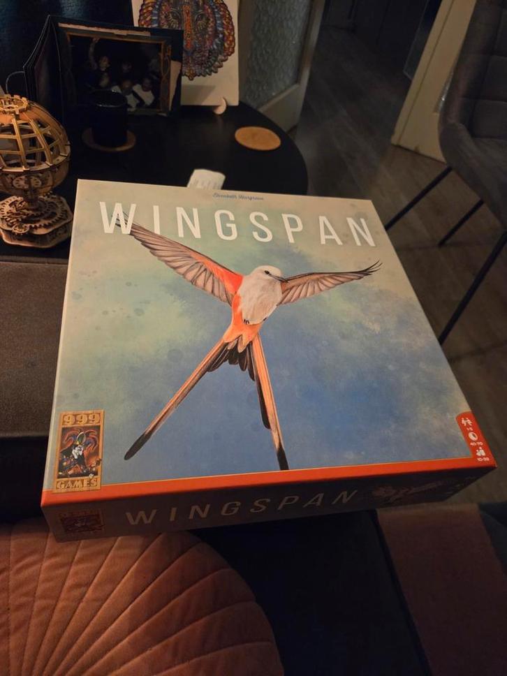 Wingspan Bordspel Nooit gebruikt, Hobby en Vrije tijd, Gezelschapsspellen | Bordspellen, Nieuw, Een of twee spelers, Drie of vier spelers