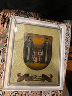 Glas in lood gemeentewapen Geleen, Ophalen