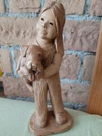 Meisje met ruwharige teckel van Lee Bortini, Ophalen of Verzenden