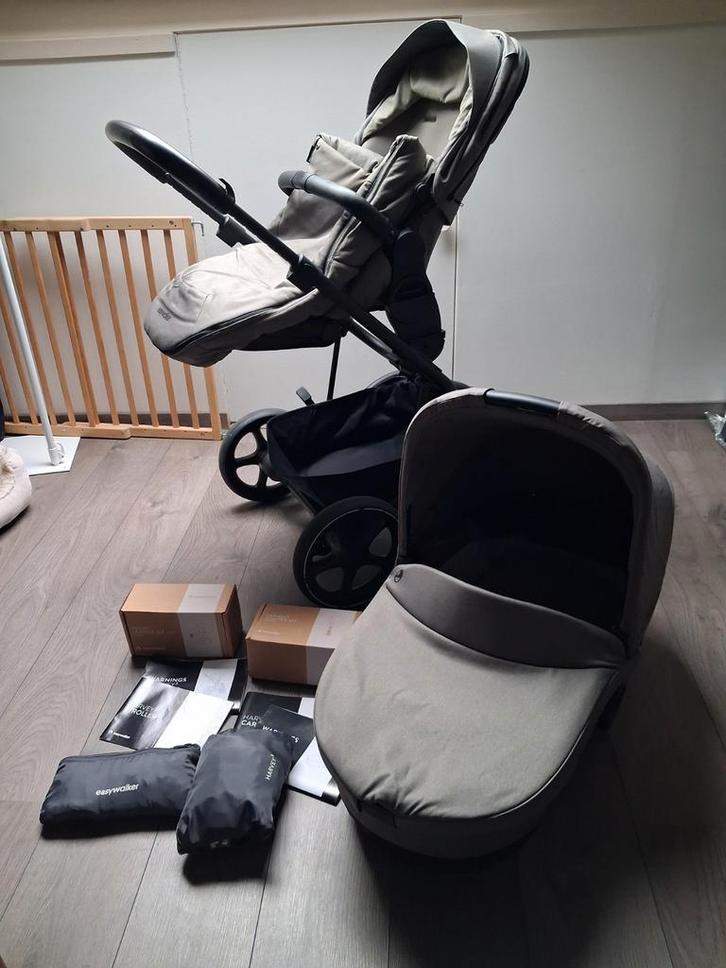 Easywalker Harvey 3 Kinderwagen, Kinderen en Baby's, Kinderwagens en Combinaties, Gebruikt, Overige merken, Verstelbare duwstang