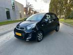 Kia Picanto 1.0 Cvvt 5-DRS 2016 nieuwe apk BOMVOL OPTIES, Auto's, Stof, 4 stoelen, Zwart, Origineel Nederlands
