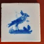 klein tegeltje met vogeltje, Ophalen of Verzenden, Gebruikt