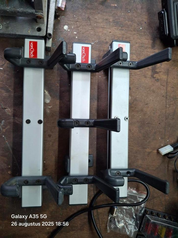 5 Industriële Wandkapstokken vanEsch, Huis en Inrichting, Woonaccessoires | Kapstokken, Gebruikt, Wandkapstok, Metaal, Ophalen of Verzenden