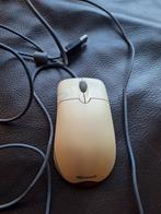 Microsoft Wheel Mouse Optical, Computers en Software, Muizen, Muis, Ergonomisch, Verzenden, Refurbished