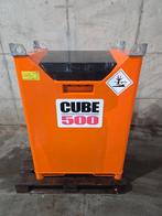 Mobiele dieseltank Cube  500ltr staal 12v, Ophalen of Verzenden, Gebruikt