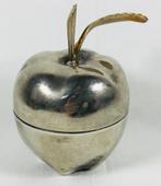 Vintage silverplated messing appel bonbonniere Manetti, Verzenden, Huis en Inrichting