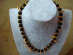 Onyx met koraalstokjes collier, Overige kleuren, Nieuw, Ophalen of Verzenden, Steen of Mineraal