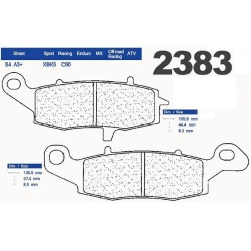 PROMO -54% - Remblokken Carbone Lorraine 2383 A3+, Motoren, Accessoires | Overige, Nieuw, Ophalen of Verzenden