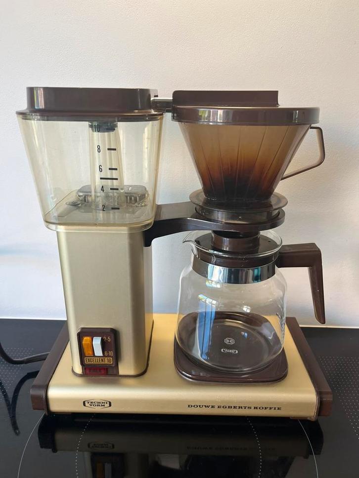 Douwe egberts Moccamaster Technivorm, Witgoed en Apparatuur, Koffiezetapparaten, Zo goed als nieuw, Koffiemachine, 4 tot 10 kopjes