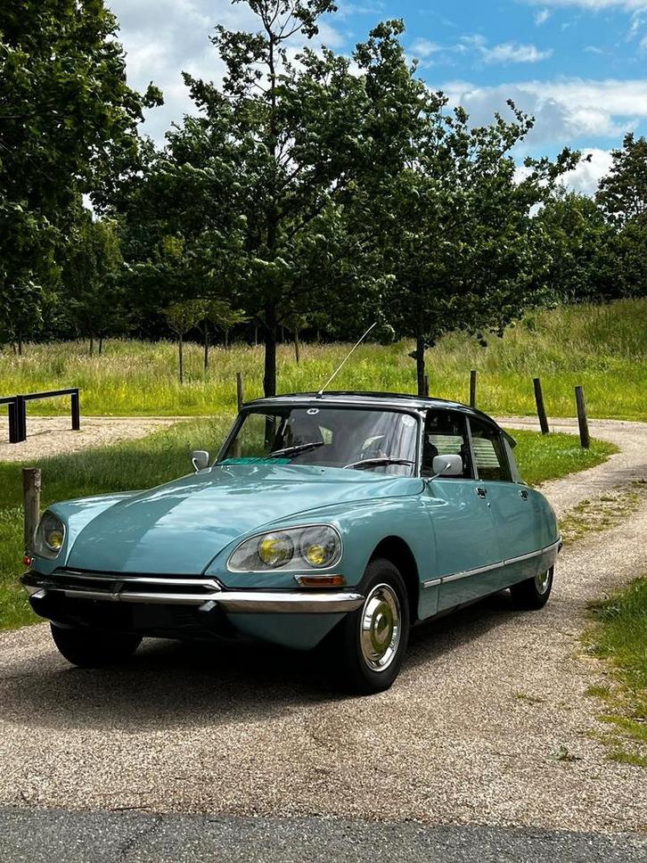 Citroën DS D Super 5 (gerestaureerd) 2.2 L, Auto's, Citroën, Particulier, DS, Benzine, Sedan, Geïmporteerd, Blauw, Ophalen
