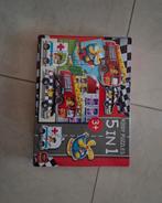 King Puzzel 5 in 1 - Voertuigen, Ophalen of Verzenden, Nieuw, Overige typen