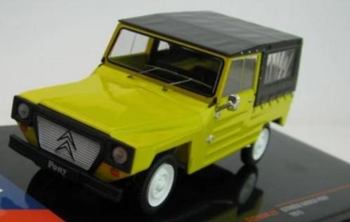 Citroen Namco Pony 1975 geel / zwart 1:43 Ixo ref CLC469N.22, Hobby en Vrije tijd, Modelauto's | 1:43, Nieuw, Auto, Overige merken