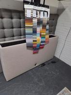 Nieuw Voetbord met TV Lift - Max 55 inch begie stof, Overige materialen, 150 tot 200 cm, Nieuw, Ophalen of Verzenden