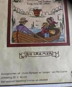 BORDUURPAKKET VINTAGE NOUVELLE RIE CRAMER, Hobby en Vrije tijd, Borduren en Borduurmachines, Verzenden, Nieuw, Handborduren, Borduurpakket