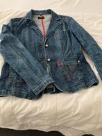 Jeans blazer, Ophalen of Verzenden, Zo goed als nieuw, Maat 38/40 (M), Blauw