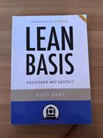 Lean Basis - 4e druk - 9789082365269, Ophalen of Verzenden, Beta, Zo goed als nieuw, HBO