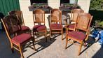 Antieke, brocante stoelen 6 stuks, Ophalen