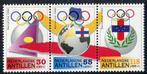 Nederlandse antillen nvph nr 1000/1002 Olympiade zegels 1992, Postzegels en Munten, Postzegels | Nederlandse Antillen en Aruba