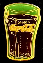 Coca- Cola glas pin epoxy, Verzamelen, Speldjes, Pins en Buttons, Ophalen of Verzenden, Nieuw, Merk, Speldje of Pin