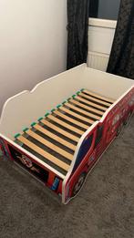 Brandweer Auto Bed, Kinderen en Baby's, Kinderkamer | Bedden, Ophalen, 70 tot 85 cm, 140 tot 160 cm, Zo goed als nieuw