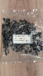 zak ROE condensatoren 25V 22uF 500 stuks, Ophalen of Verzenden