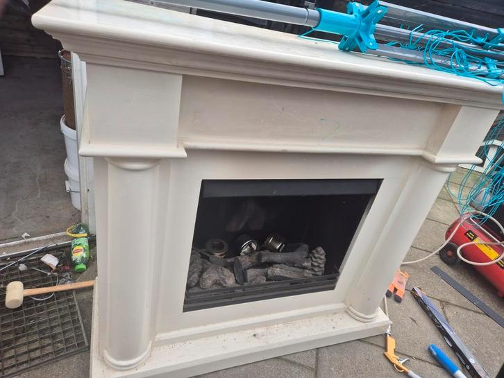 Schouw gel haard, Huis en Inrichting, Haarden, Zo goed als nieuw, Ophalen