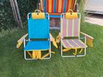 Te koop 2 Human Nature strandstoelen, Caravans en Kamperen, Ophalen, Zo goed als nieuw, Campingstoel