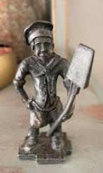 Bakker tinnen beeldje Daalderop Royal Holland, Antiek en Kunst, Antiek | Tin, Ophalen of Verzenden