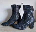 tk: superleuke laarsjes Tamaris mt 40 zwart grijs, Tamaris, Zwart, Lage of Enkellaarzen, Ophalen of Verzenden