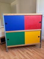 leuk gekleurd schuifkastje kinderkamer, Kinderen en Baby's, Kinderkamer | Commodes en Kasten, Ophalen, Gebruikt, 75 tot 100 cm
