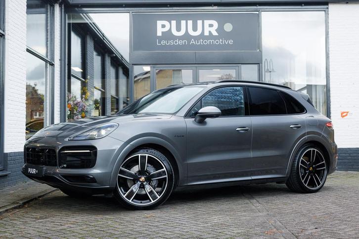 Porsche Cayenne 3.0 E-Hybrid Platinum Edition Luchtvering -, Auto's, Porsche, Bedrijf, Te koop, Cayenne, 360° camera, 4x4, ABS
