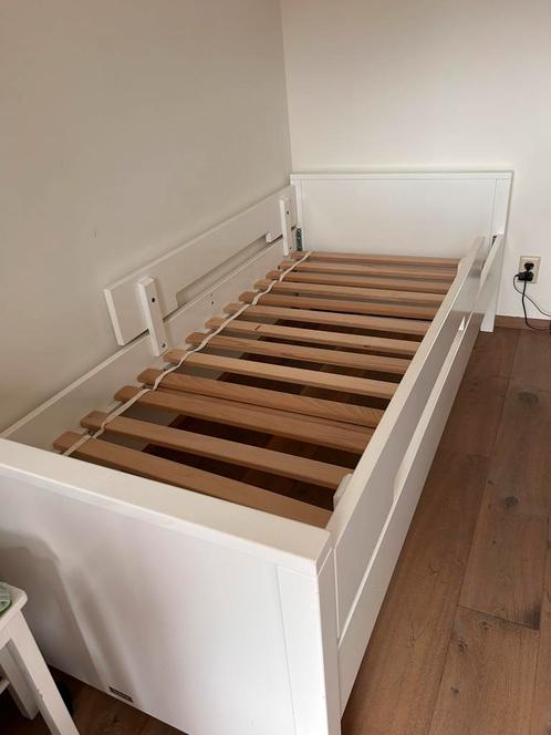 Mix en Match bed van Bopita in wit, met 2 uitvalbeschermers, Kinderen en Baby's, Kinderkamer | Bedden, Zo goed als nieuw, Ophalen