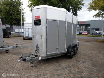 Zeer mooie Ifor Williams 2 paards met aluminium vloer beschikbaar voor biedingen