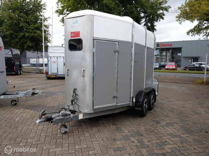 Zeer mooie Ifor Williams 2 paards met aluminium vloer, Dieren en Toebehoren, Paarden en Pony's | Trailers en Aanhangwagens, Gebruikt
