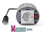 Omvormer, Inverter, 24 volt, 220 volt 300 watt max, Nedis, Nieuw, Info@marbeco.nl, Ophalen of Verzenden