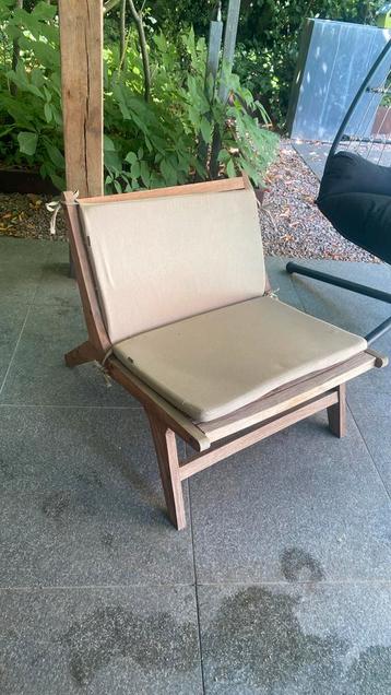 Lounge stoel hout beschikbaar voor biedingen