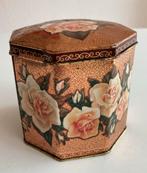 Blik met bloemen Lutti, Verzamelen, Ophalen, Gebruikt, Overige, Overige merken