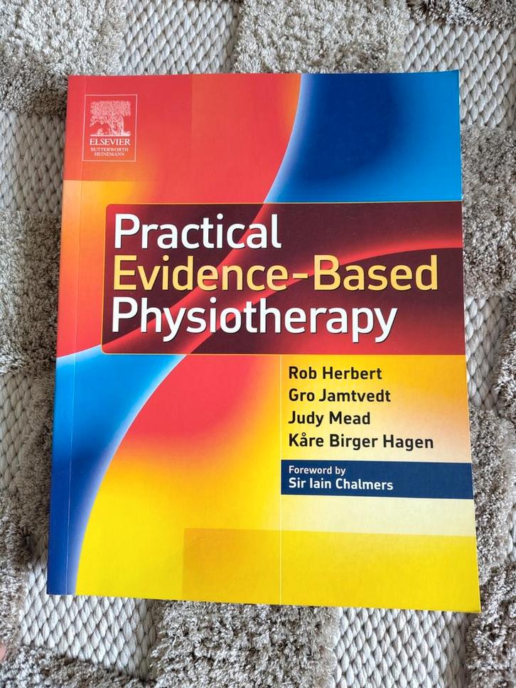 Evidence-Based Fysiotherapie - HBO Leerboek, Boeken, Studieboeken en Cursussen, Gelezen, HBO, Beta, Ophalen of Verzenden