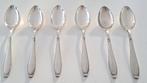 DESSERTLEPELS VERZILVERD GEMERKT WMF 6X, Ophalen, Zilver
