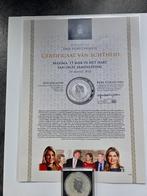 munt Kon. Maxima 15 jaar in hart van onze samenleving, Ophalen, Koningin Beatrix, Overige waardes, Losse munt