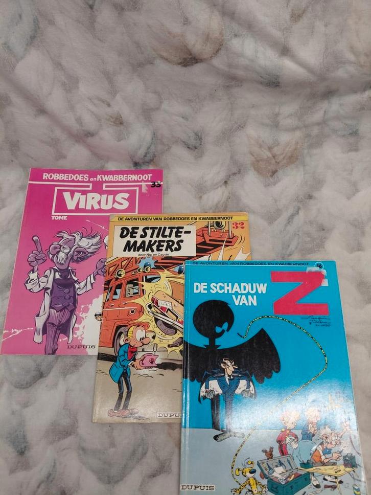 Robbedoes en Kwabbernoot, Boeken, Strips | Comics, Gelezen, Meerdere comics, Europa, Ophalen of Verzenden
