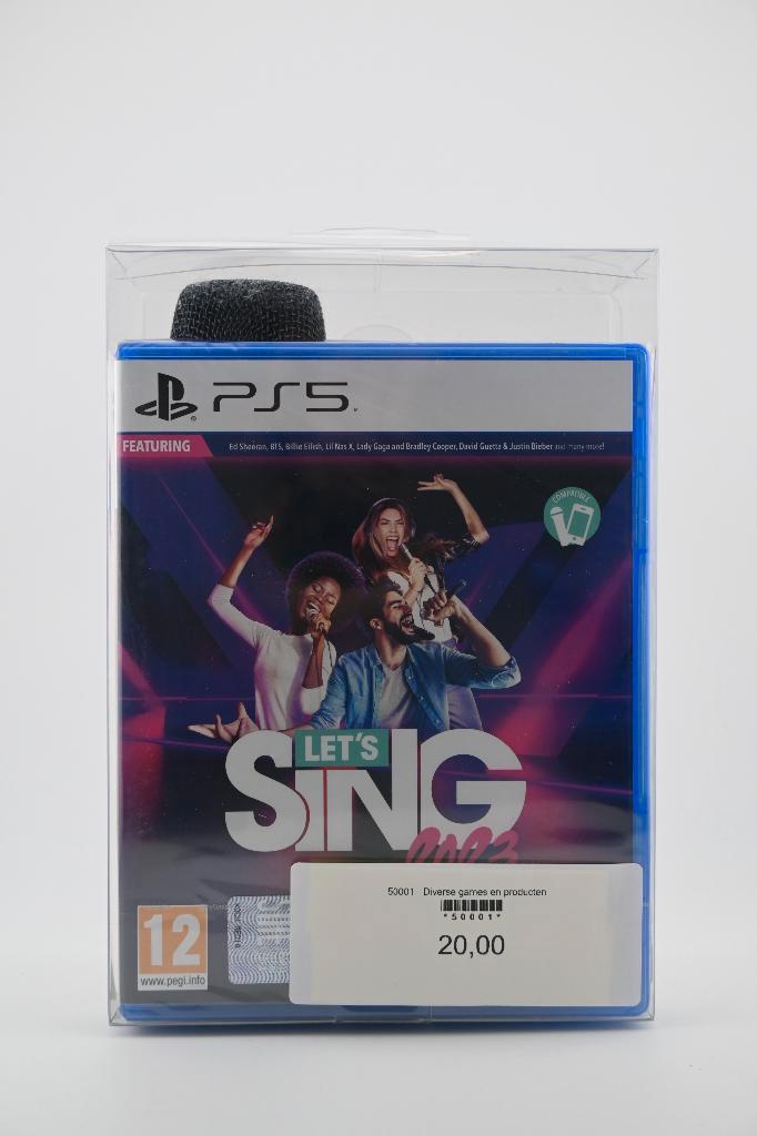 Let's Sing 2023 - PS5, Spelcomputers en Games, Games | Sony PlayStation 5, Nieuw, Ophalen of Verzenden