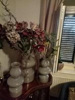 Boeket met vazen, Huis en Inrichting, Woonaccessoires | Vazen, Ophalen, Steen, Gebruikt, Overige kleuren