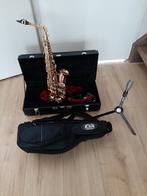 Bijna nieuwe alt saxofoon van Aurora Classic compleet, Muziek en Instrumenten, Blaasinstrumenten | Saxofoons, Ophalen, Zo goed als nieuw